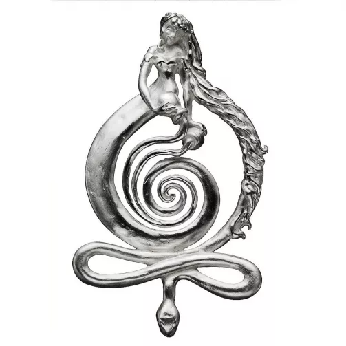 Künstlerschmuck Meerjungfrau Silber